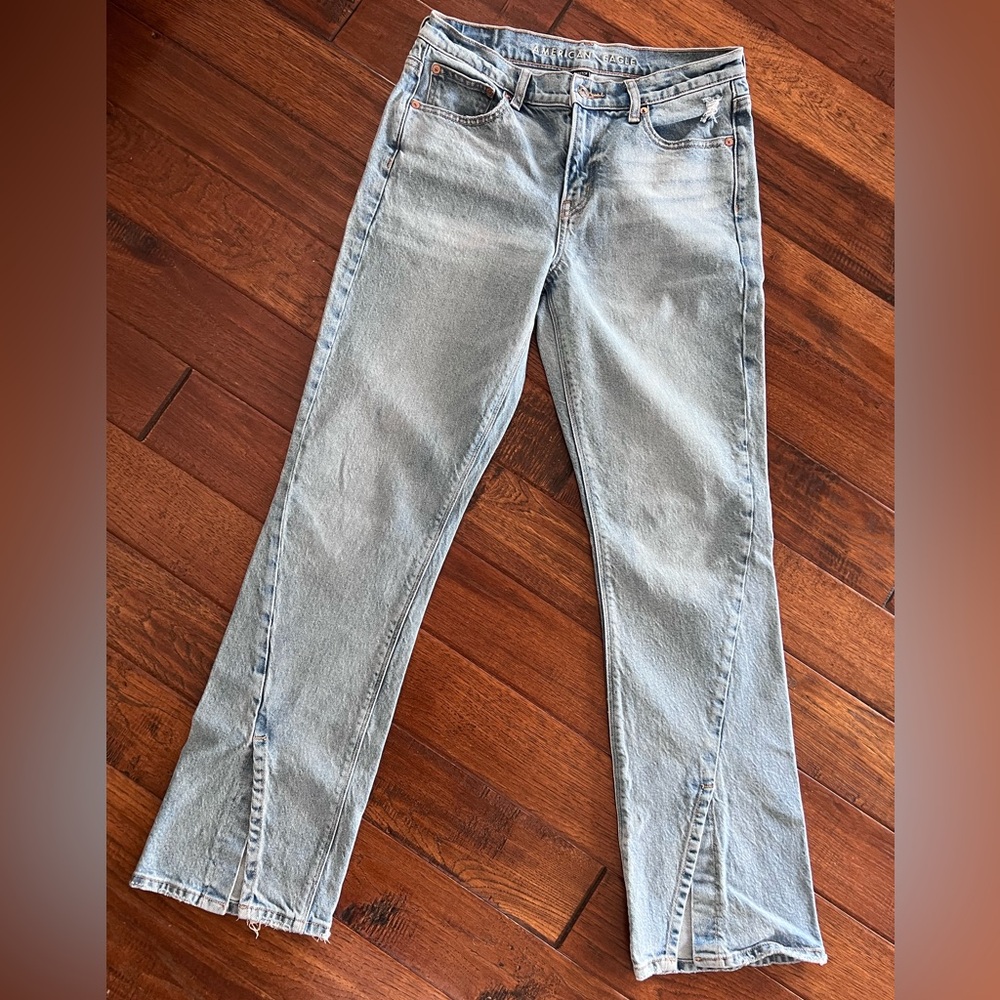 American Eagle Outfitters Light Blue Boot Cut Jeans